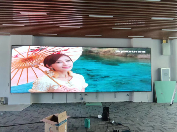 东丽P1.53led小间距屏安装案例